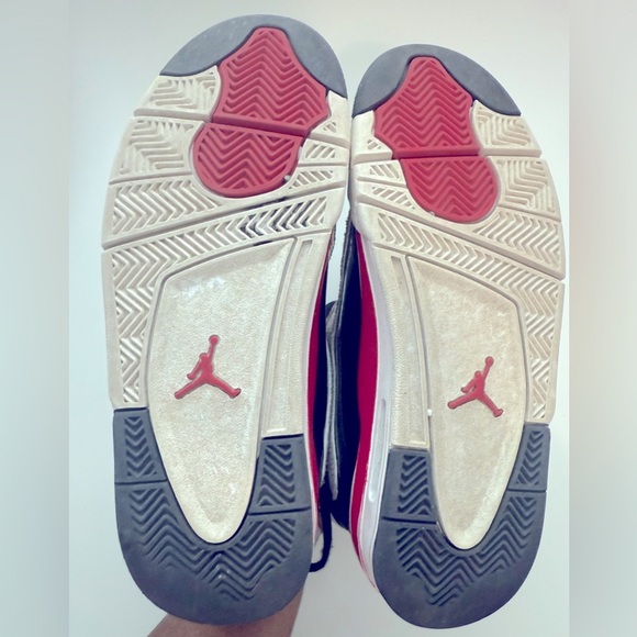 Air Jordan Dub Zero Mid Fire Red - Men’s 7/Big boys 7Y/ Womens 8.5 - Picture 10 of 13